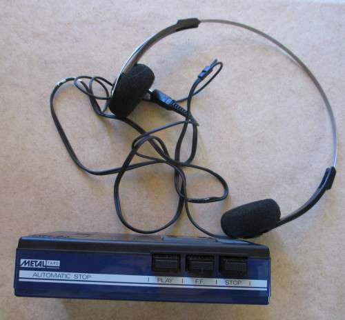Vintage KASUGA Walkman FM Stereo Cassette Player KC-26 in Original Box