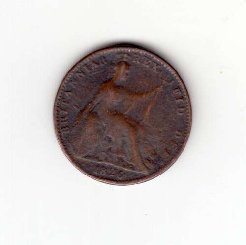 1826 George IV Halfpenny