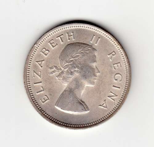 1953 SA Silver Two and a half Shilling