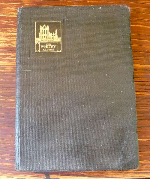 Antique Photo Album with few pictures in. 1927. 18cm x 13cm.