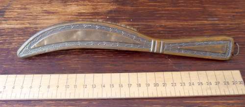 Edwardian Crumb Brush Curved