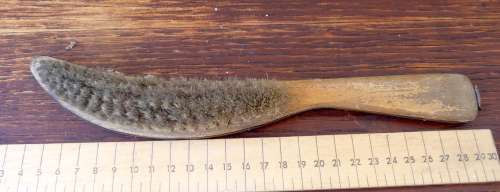 Edwardian Crumb Brush Curved