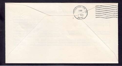 SA AIRWAYS (SAA) FLIGHT COVER 37 1982 First Scheduled Boeing 747SP Flight JHB-Houston