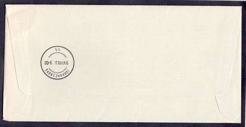 SA AIRWAYS 50 Years JHB - Cape Town FLIGHT COVER 41 Afrikaans