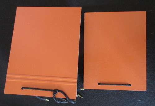 Lot of 7 Vintage Black Page Photo/Scrapbook albums. Each 24 pages. 16x12cm