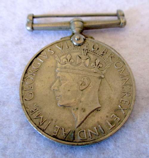 Single WWII Medal ino G le Roux