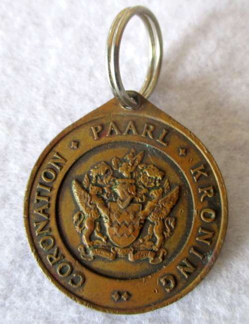 QEII Coronation - Paarl - Medal 1953