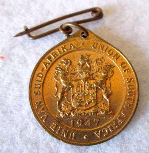 1947 SA Union Royal Visit Medal