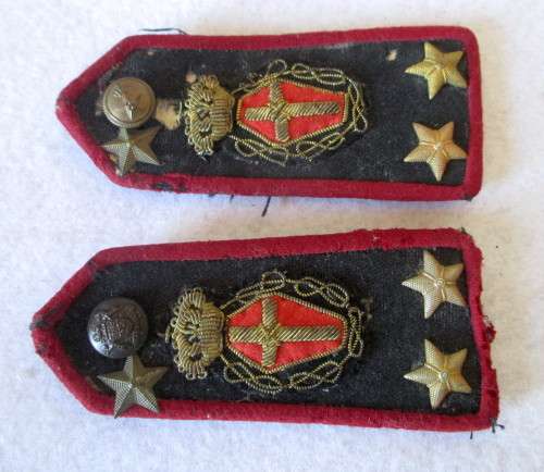 Military Apaulette Pair - as per Photo