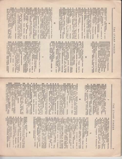 XLCR Stamp Finder, Thomas Cliffe Ltd. Rhyl, 1950s Stamp Collecting Made Easy