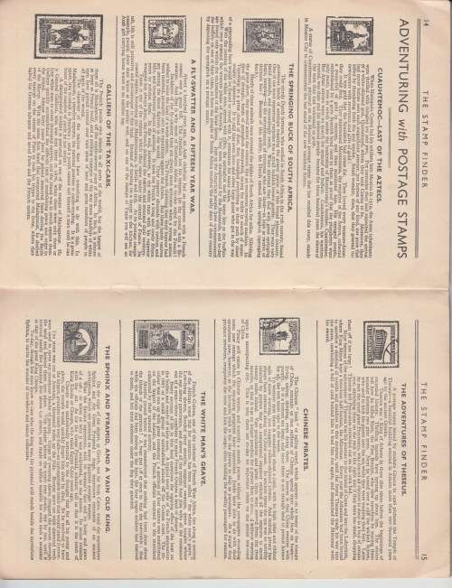 XLCR Stamp Finder, Thomas Cliffe Ltd. Rhyl, 1950s Stamp Collecting Made Easy