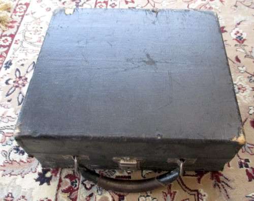 Antique Corona Portable Typewriter 1917 Folding. Belongs to Lt LFH Marrilier WW1.