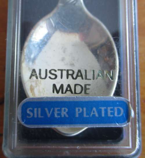 Collectable Australian Silver Plate Souvenier Spoon. Vintage. Still sealed in original box.