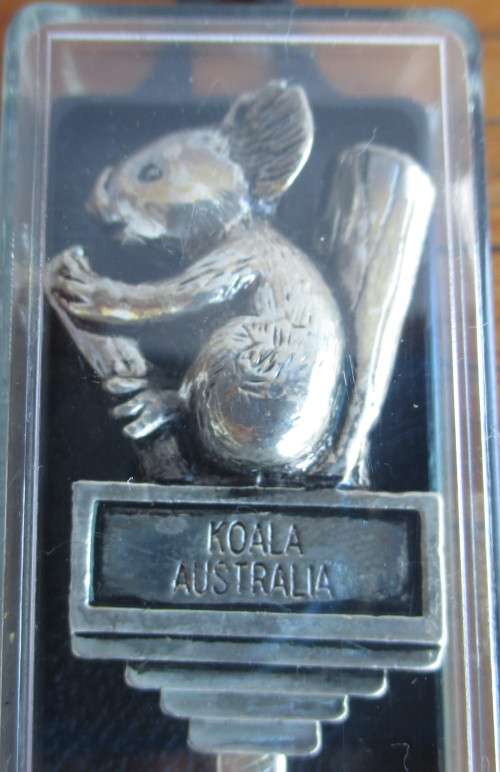 Collectable Australian Silver Plate Souvenier Spoon. Vintage. Still sealed in original box.