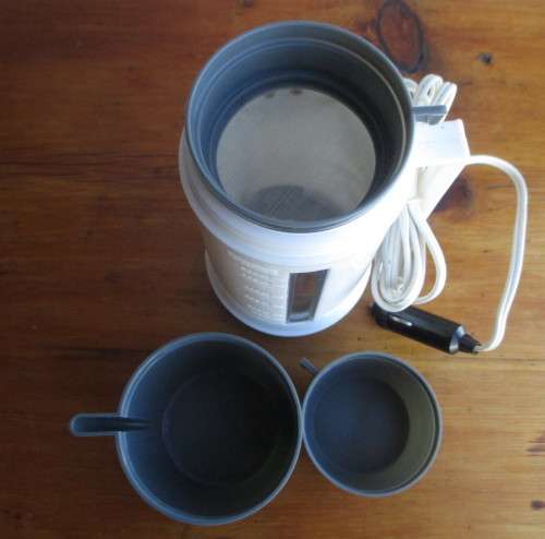 Vintage 1960`s Travel Auto Coffee Percolator with Lighter extention. Unused. 550ml.