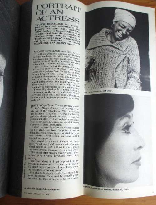 1970 January 21, Fair Lady Magazine in Original Cover. 135 pages of pure bliss. Very good Condition.
