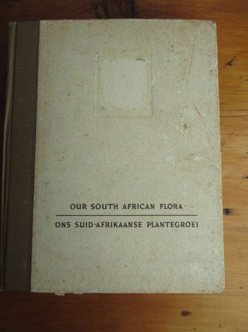 1940`s Our South African Flora Card Album. English and Afrikaans. 100 pages.