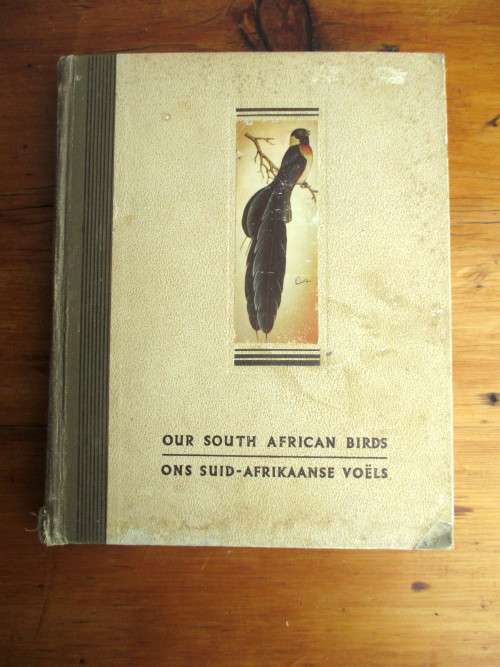 1940`s Our South African Birds Card Album. English and Afrikaans. 106 pages. Extra loose cards.