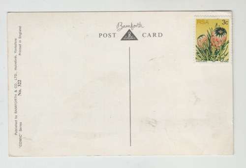 Vintage/Antique Comic Series Postcard. No322. Bamforth and Co.