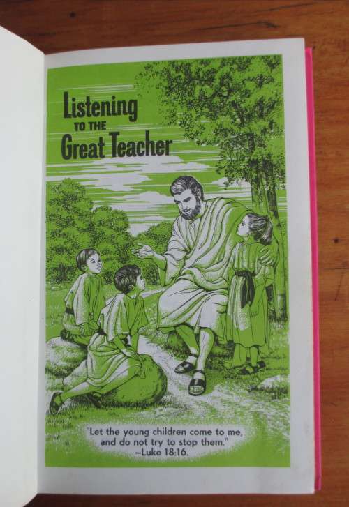 Listening to the Great Teacher Hardcover   January 1, 1971 Watch Tower, Pennsylvania