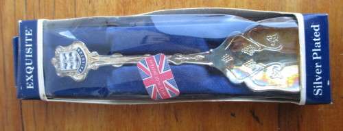 Vintage Silver Plated Paignton Suger Spoon. Made in Britian.In box. Not used.