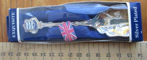 Vintage Silver Plated Paignton Suger Spoon. Made in Britian.In box. Not used.
