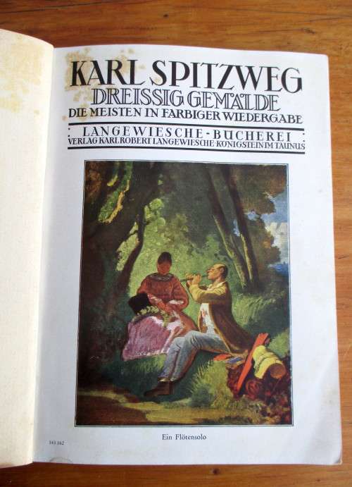 Karl Spitzweg Paintings Booklet 32 pages