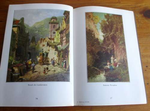 Karl Spitzweg Paintings Booklet 32 pages