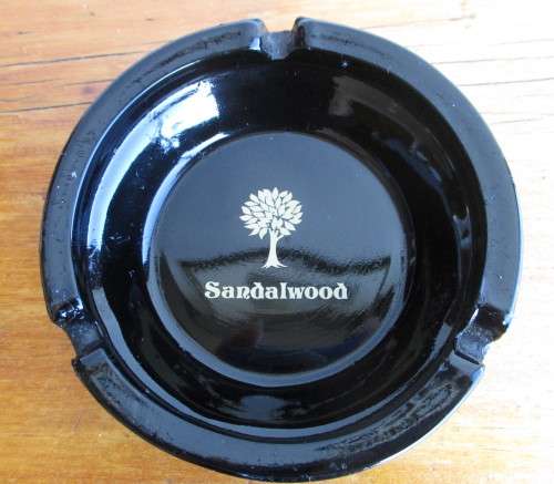 Stylish Black Sandlewood Ashtray