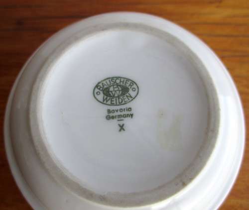 Bauscher Weiden Bavaria Ashtray. Marked