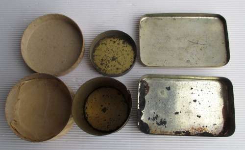 Lot of 3 Vintage Apothecary tins
