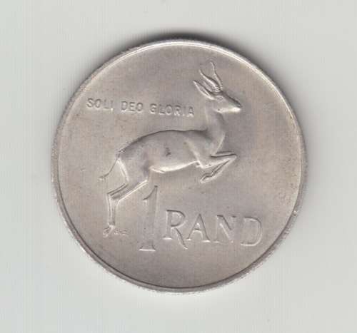 1967 South Africa Silver One Rand