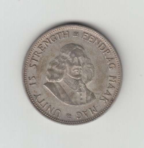 1964 South African Silver Twenty Cents