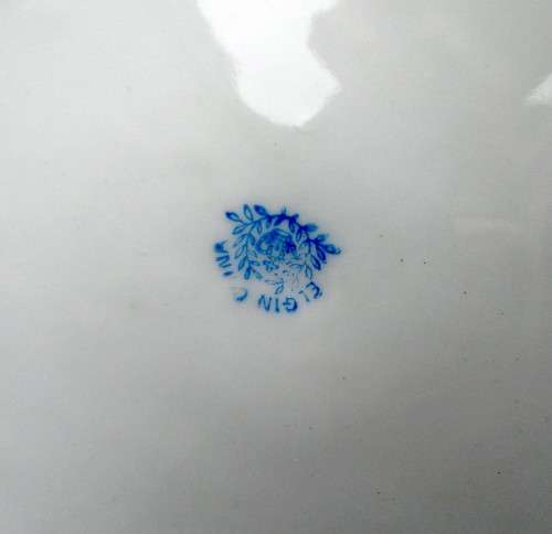 Vintage Elgin China Cake Plate, 180mm diameter. No Chips No Cracks.
