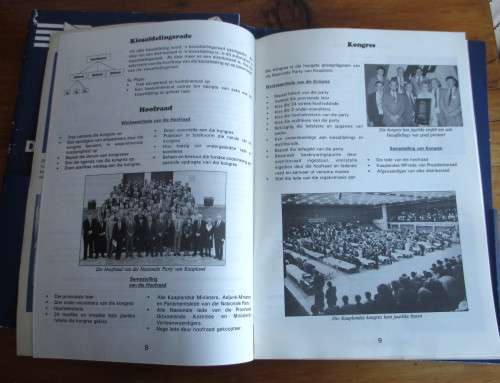 1993 Nasionale Party of Cape Province QandA and Party Structure. 2 Booklets, Photos of members, etc