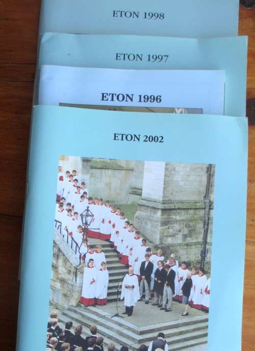 4x Eton, The O.E.A Review