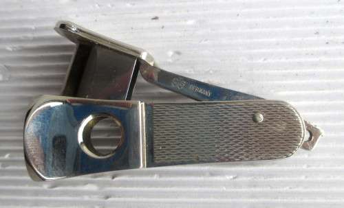 VINTAGE SOLINGEN GERMANY CIGAR CUTTER TOOL CTSW CTS CWS 9mm hole