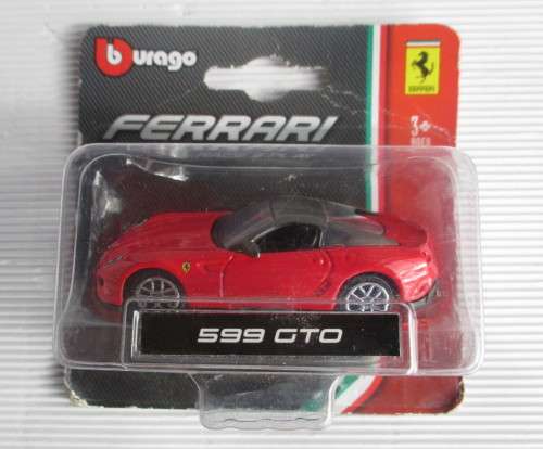 Burago Ferrari 599 GTO in wrapping. Die Cast Model.