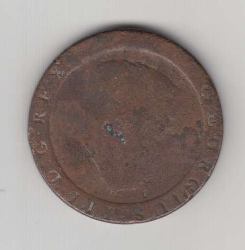 1797 Copper Cartwheel Penny 35mm dia
