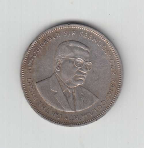 MAURITIUS 5 Rupees 1987