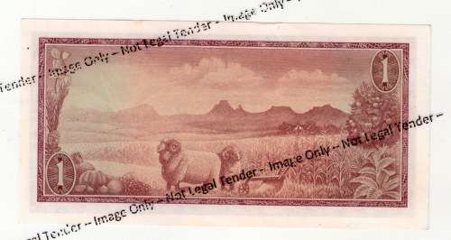 1966 SA One Rand Note
