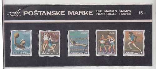 1970` s Jugoslavia Stamp Card