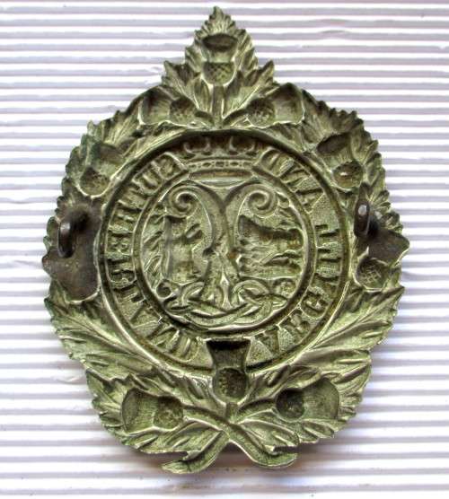 Argyll and Sutherland Highlanders Cap Badge - Scottish Cap Badge