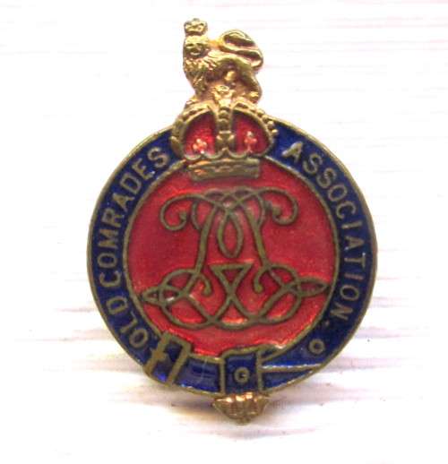 The Life Guards Old Comrades Association Badge circa 1940s