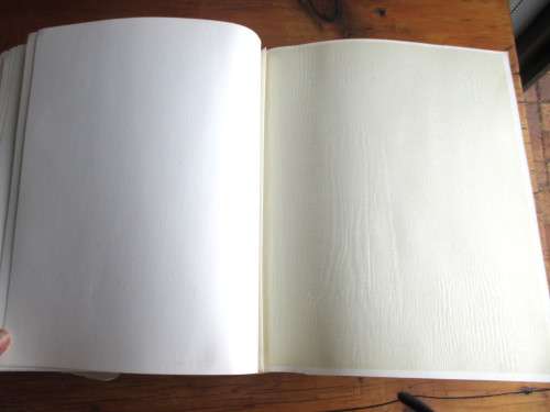 Vintage Photos Album with 15p picture corners. 15p no corners. Total 30 pages, both sides. Wax paper