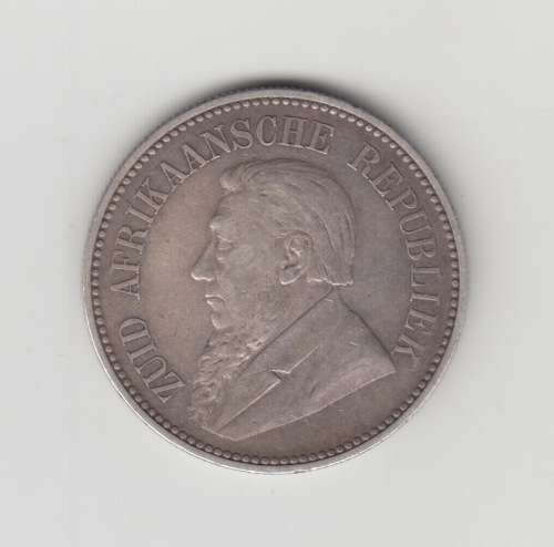 1896 ZAR Two and a Half Shillings