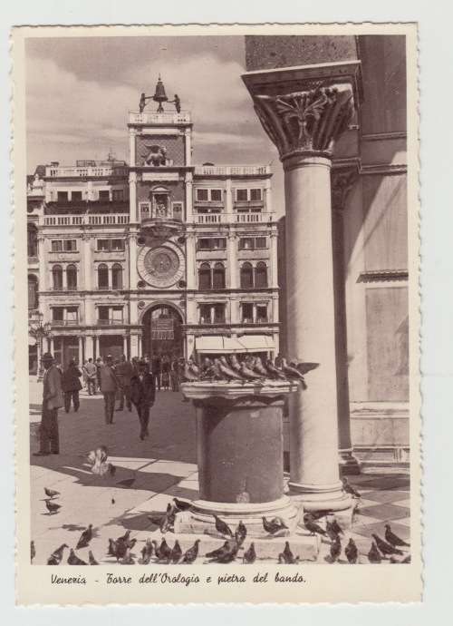 1937 Vintage Photo Postcard - Venezia