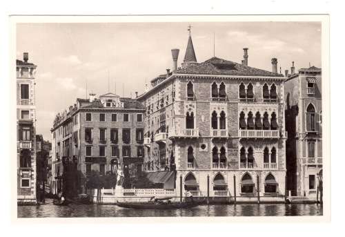 1937 Vintage Photo Postcard - Venezia