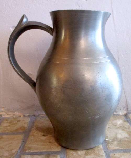 Vintage Frieling Rein Zinn 92% Pewter Pitcher - Made in Germany - 16cm high