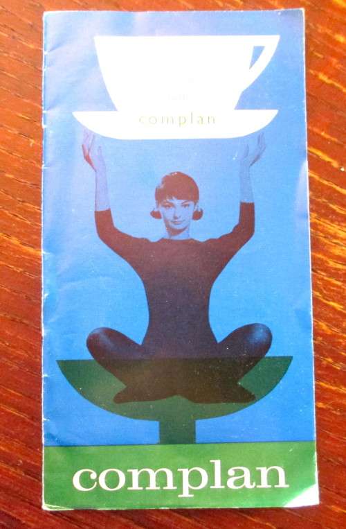 Vintage COntrolled Slimming with COMPLAN booklet. With Menu, Calorie Guide. Pocket Size.